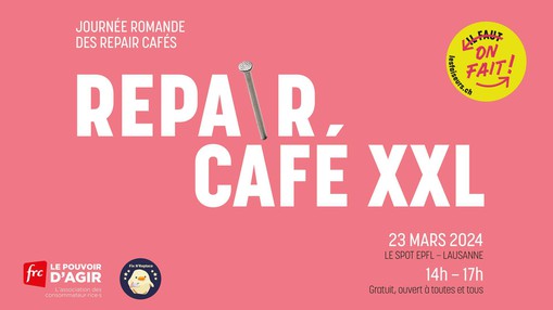 Affiche Repair Café XXL