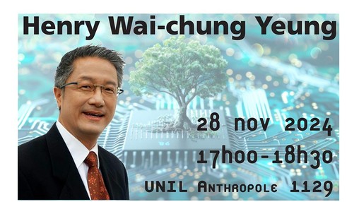 Henry Wai-chung Yeung - Flyer event