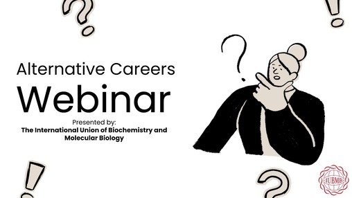 Title Card of Alternative Careers in Life Sciences Webinar