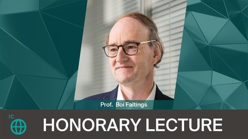 Honorary Lecture - Prof. Boi Faltings