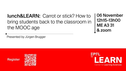 lunch&LEARN 06 November flyer