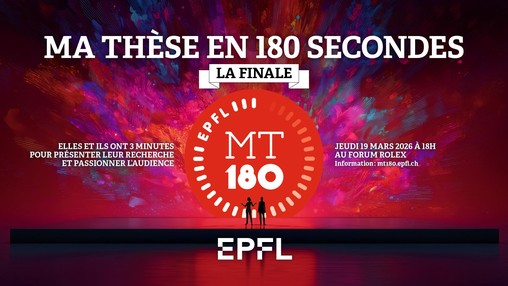 Logo for the 2026 edition of the competition "My Thesis in 180 seconds"