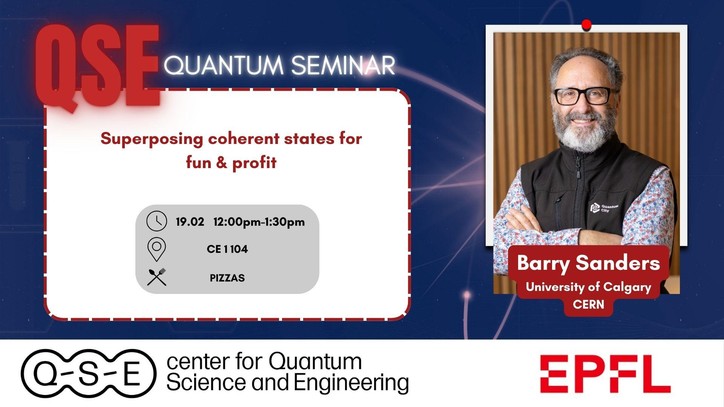 QSE Quantum Seminar: "Superposing coherent states for fun & profit"