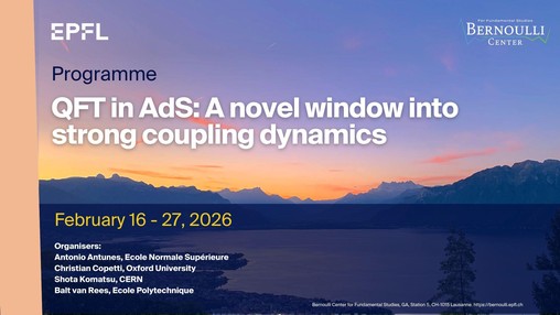 QFT in AdS 2026 QFT in AdS 2026