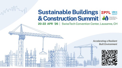 Sustainable Buildings & Construction Summit announcement Sustainable Buildings & Construction Summit announcement