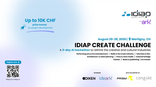 ICC Idiap Create Challenge 2026